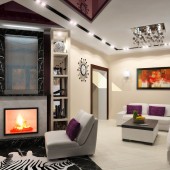 Большие гостиные фото - дизайн интерьера