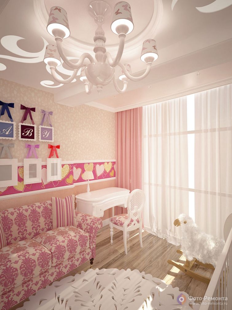  Ремонт малогабаритной детской комнаты