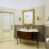 Ванные комнаты в классическом стиле фото - дизайн интерьера