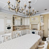 Кухни в классическом стиле фото - дизайн интерьера