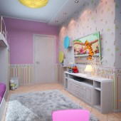 Детские комнаты фото - дизайн интерьера
