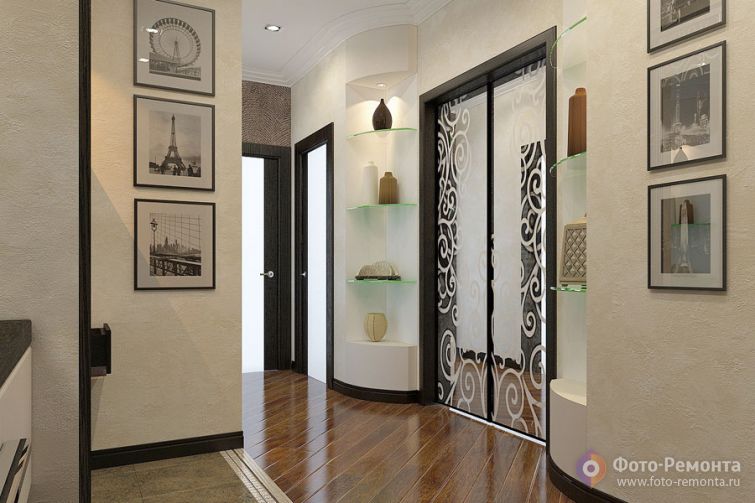 Современный интерьер прихожей