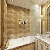 Ванные комнаты в классическом стиле фото - дизайн интерьера