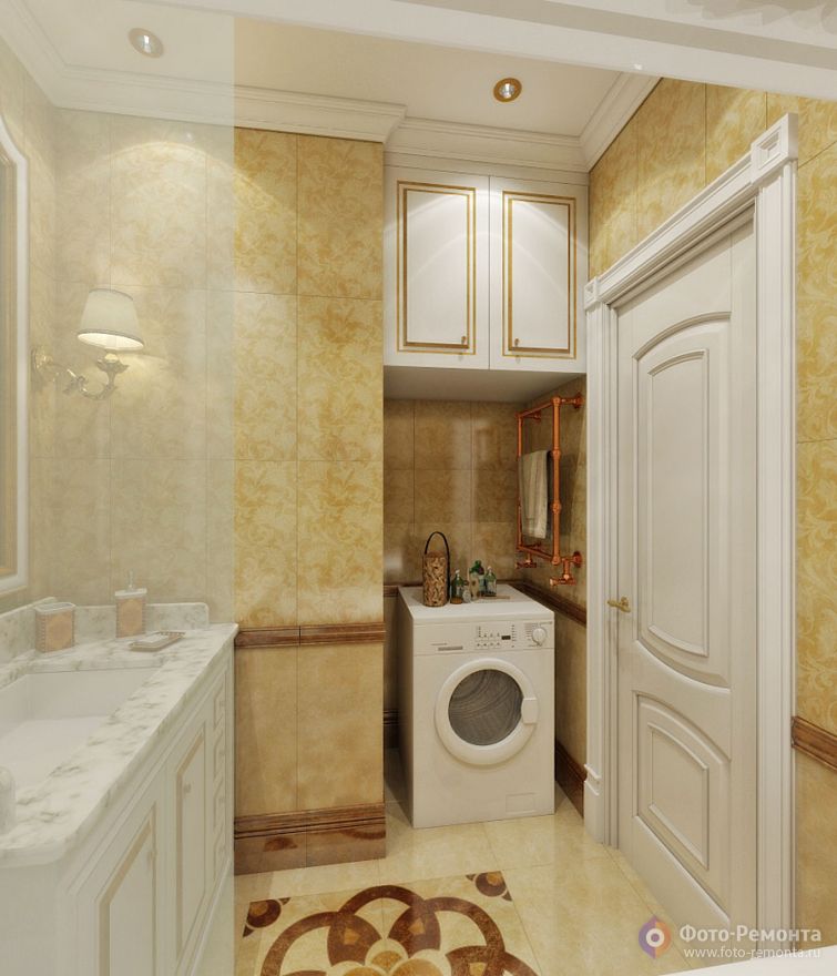 Ванная комната в классическом стиле