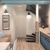 Кухня-гостиная, вид 2