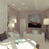 Большие гостиные фото - дизайн интерьера