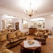 Большие гостиные фото - дизайн интерьера