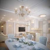 Столовые в классическом стиле фото - дизайн интерьера