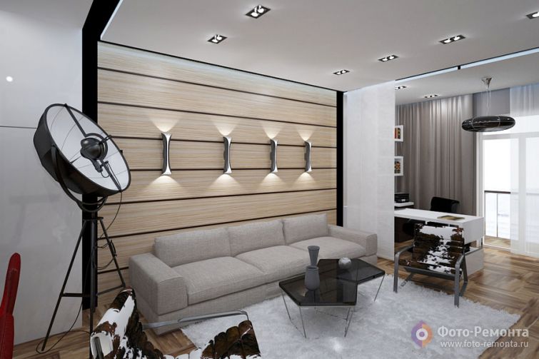 Home office (гостиная и домашний офис - два в одном, Ялта)