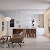 Квартира в стиле Mid-Century Modern