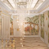Коридор в классическом стиле фото - дизайн интерьера