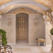 Коридор в классическом стиле фото - дизайн интерьера