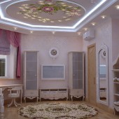 Фиолетовые детские комнаты фото - дизайн интерьера