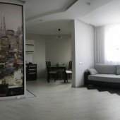 Гостиная и кухня