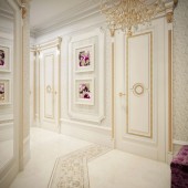 Коридор в классическом стиле фото - дизайн интерьера