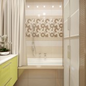 Бежевые ванные комнаты фото - дизайн интерьера