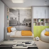 Детские комнаты в современном стиле фото - дизайн интерьера