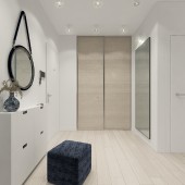 Белые прихожие фото - дизайн интерьера