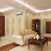 Гостиные в классическом стиле фото - дизайн интерьера