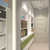 Маленький коридор фото - дизайн интерьера