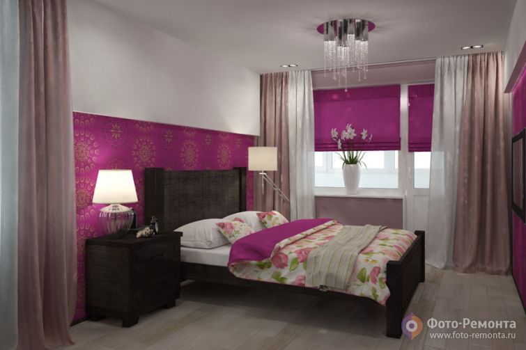 Дизайн спальни от студии New House