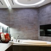 Серые ванные комнаты фото - дизайн интерьера