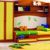 Детская мебель фото - Набор мебели Радуга