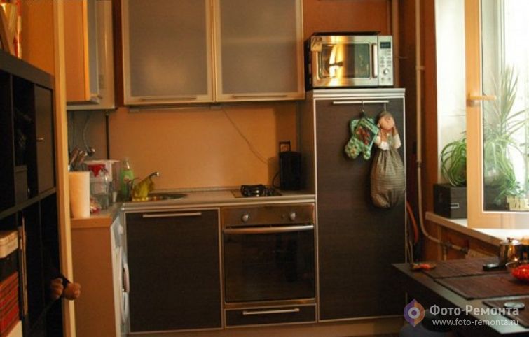 Кухня в 3-х комнатной хрущевке, фото 8