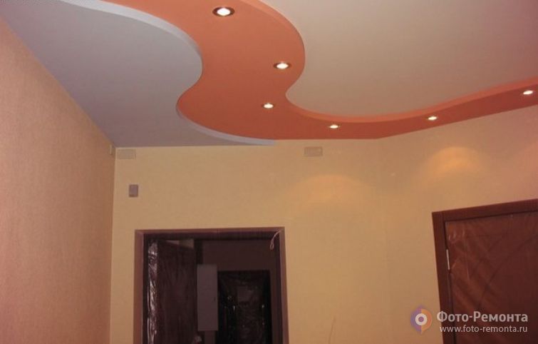 Потолок в прихожей и коридоре, фото 10