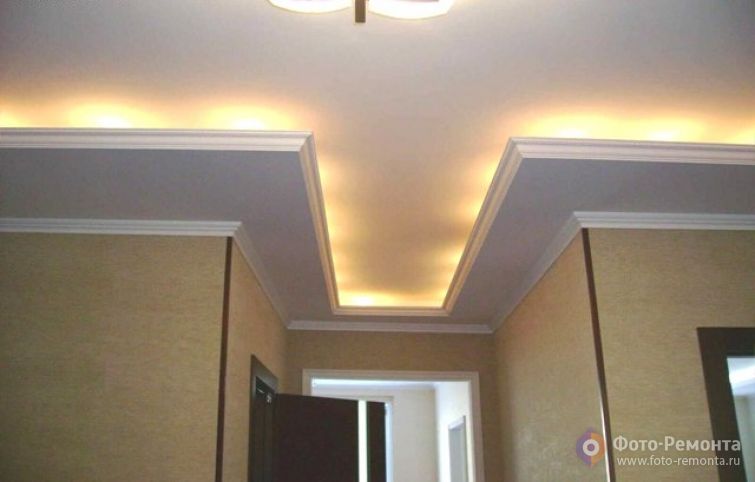 Потолок в прихожей и коридоре, фото 6