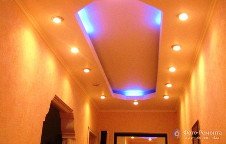 Потолок в прихожей и коридоре, фото 7