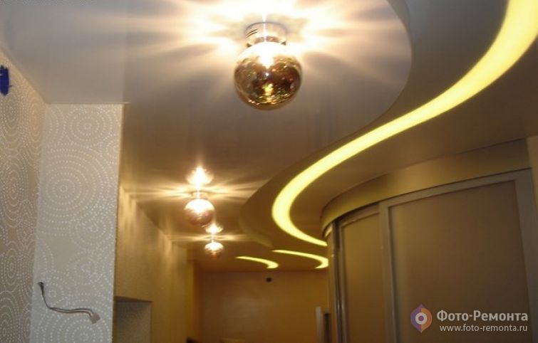 Потолок в прихожей и коридоре, фото 3