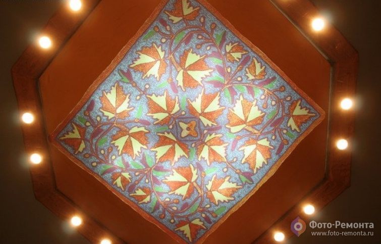 Люстра на потолке, фото 7