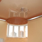 Дизайн натяжного потолка в спальне, фото 18