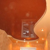 Натяжные потолки фото - дизайн интерьера