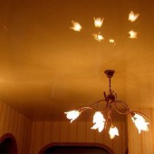 Натяжные потолки фото - дизайн интерьера