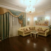 Интерьер гостиной к классическом стиле, фото 17
