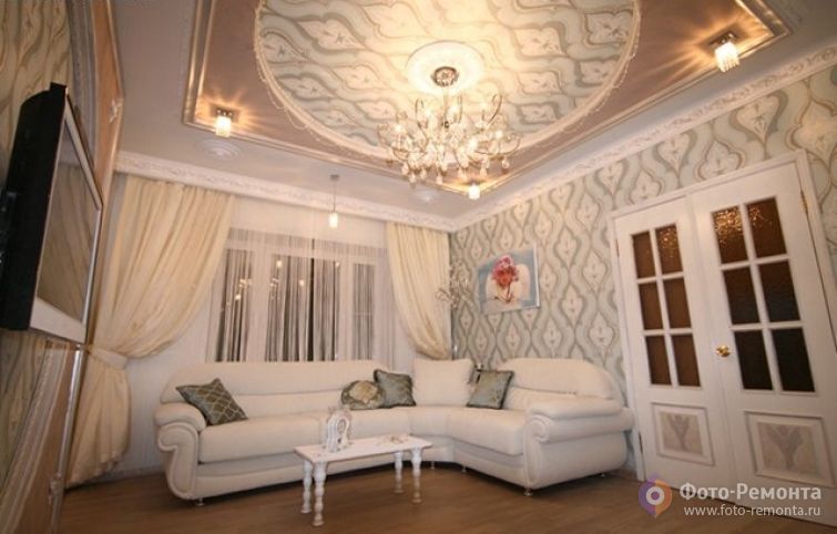 Классический стиль: дизайн интерьера гостиной