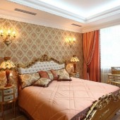 Спальни в английском стиле фото - дизайн интерьера