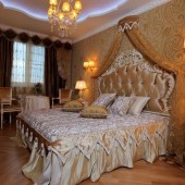 Спальни в английском стиле фото - дизайн интерьера