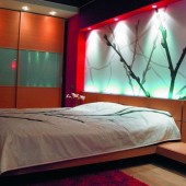 Современный интерьер спальни