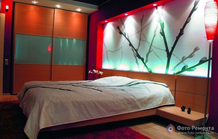 Современный интерьер спальни