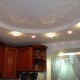 Потолок на кухне из гипсокартона, фото 8