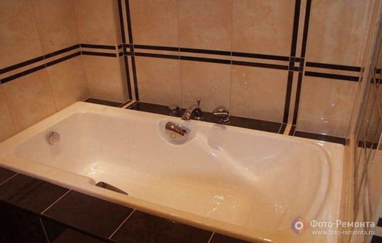 Кафель в ванной комнате