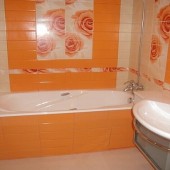 Кафель в ванной комнате, фото 12