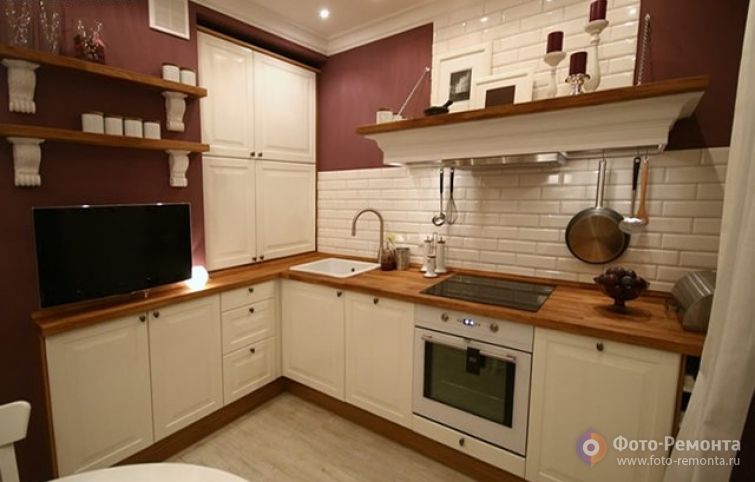 Ремонт и дизайн небольшой кухни 10 кв.м.