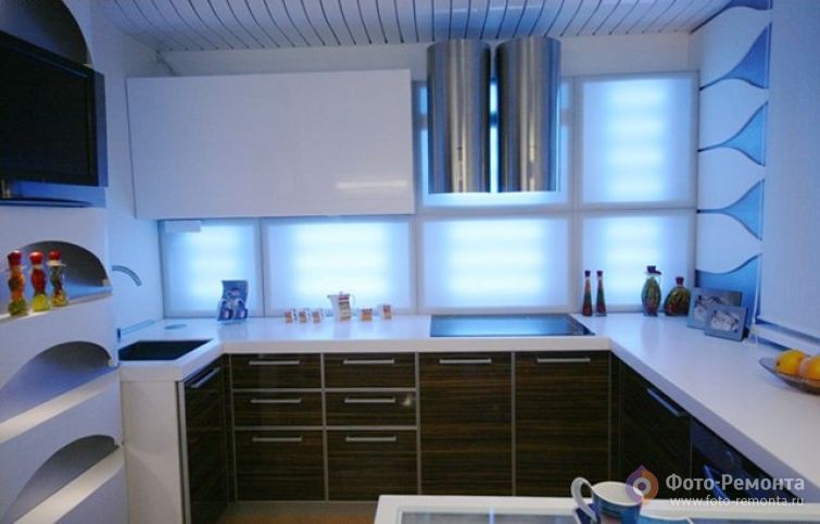 Декор кухни хай-тек