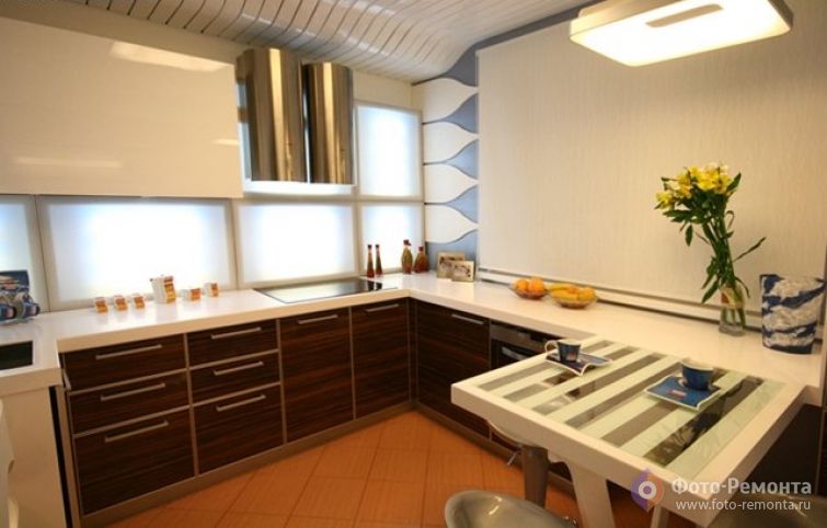 Современный дизайн кухни 11 кв.м.