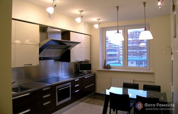 Интерьер светлой кухни