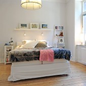 Белые спальни фото - дизайн интерьера